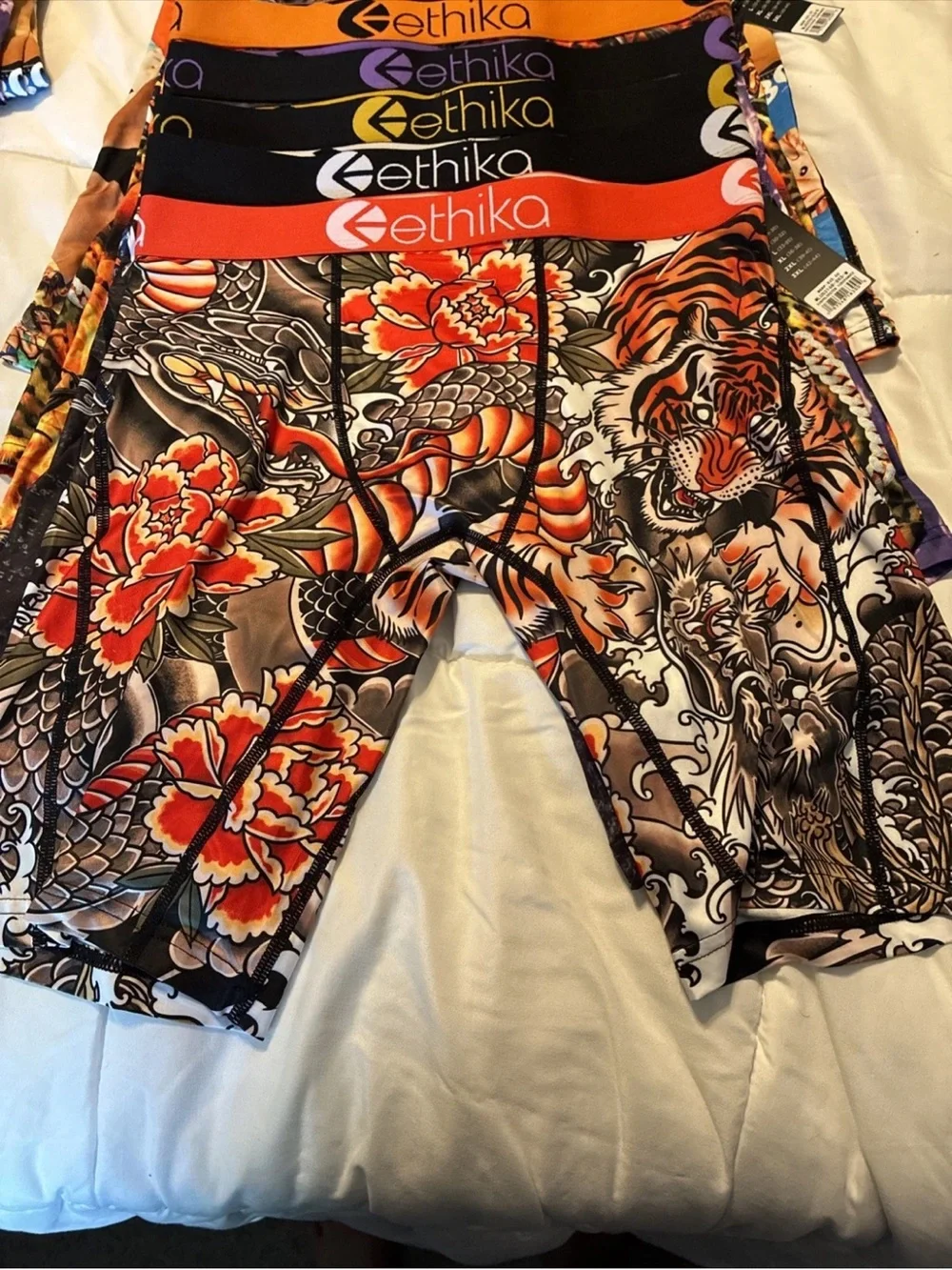 PSD/Ethika mens boxer briefs lot of 8 size medium